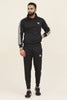 Men's Hoodie Track Suit - 2 Pcs Polyester Fleece Outfit