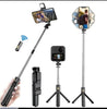 Selfie Stick With LED Light Mini Tripod Stand